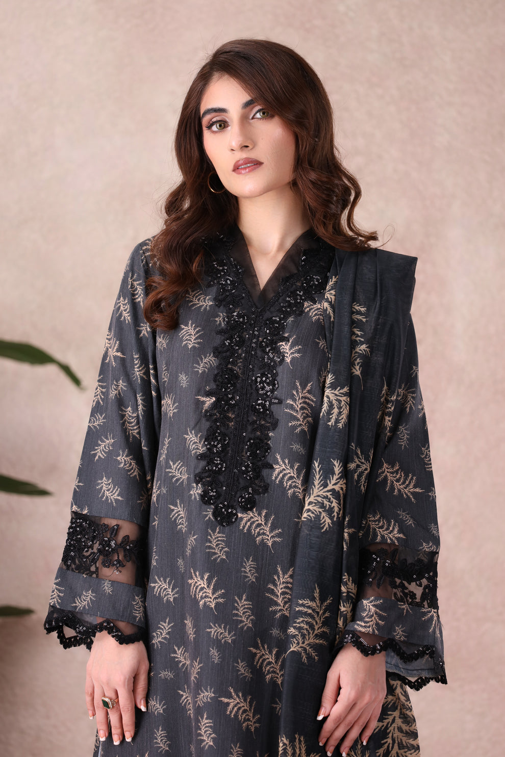 Mohagni | Winter Collection | BLS-101 by Mohagni - Designer Dress - Type: Ladies Clothes - Available at Libayah - 100% Original