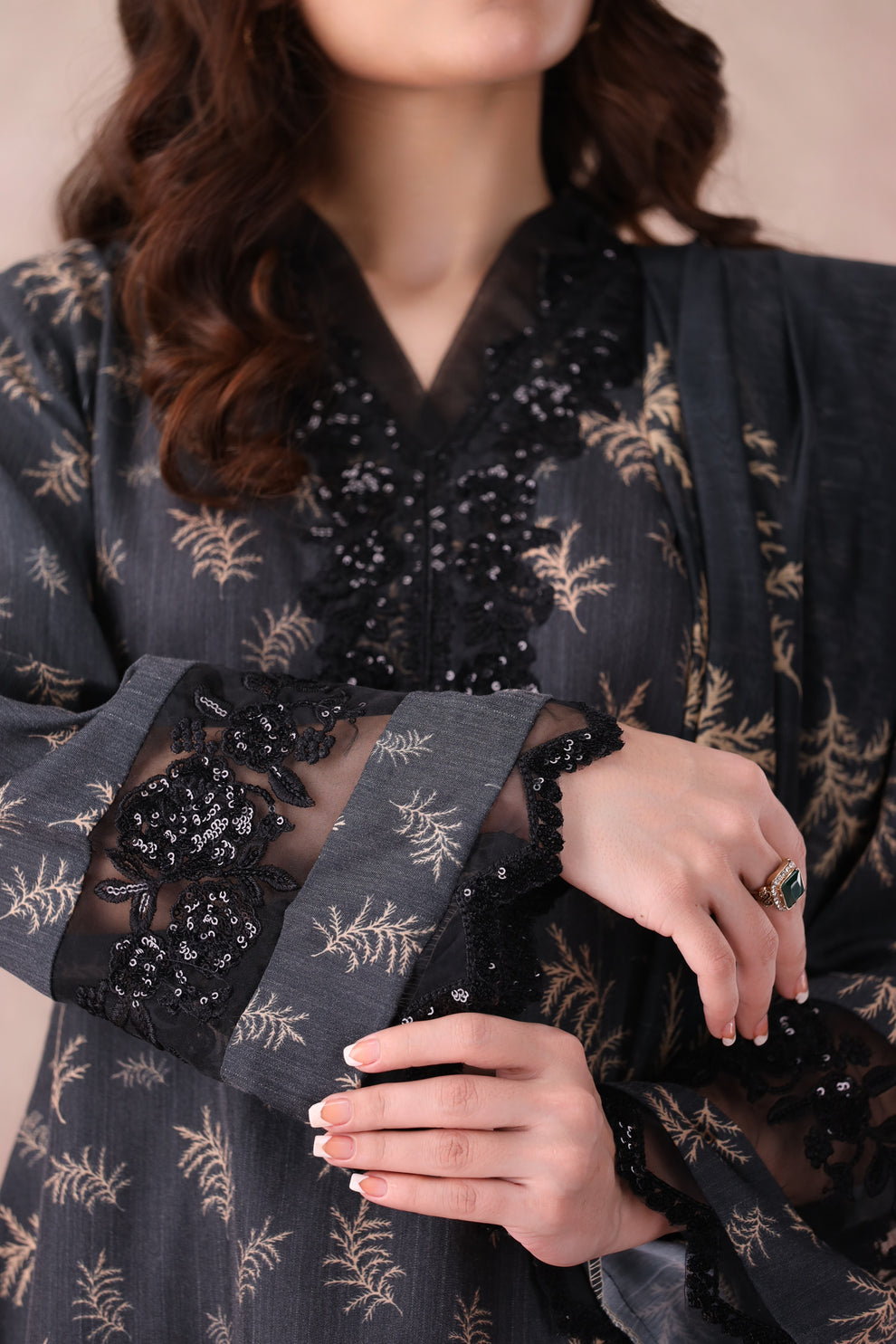 Mohagni | Winter Collection | BLS-101 by Mohagni - Designer Dress - Type: Ladies Clothes - Available at Libayah - 100% Original