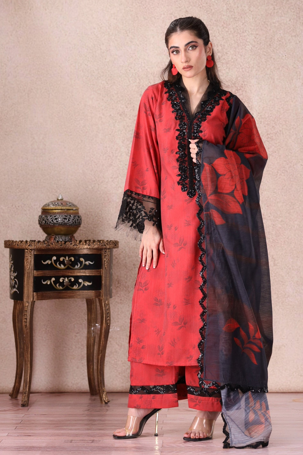 Mohagni | Winter Collection | BLS-102 by Mohagni - Designer Dress - Type: Ladies Clothes - Available at Libayah - 100% Original