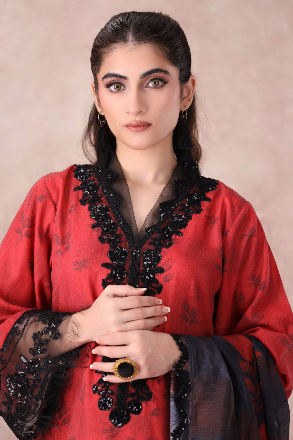 Mohagni | Winter Collection | BLS-102 by Mohagni - Designer Dress - Type: Ladies Clothes - Available at Libayah - 100% Original