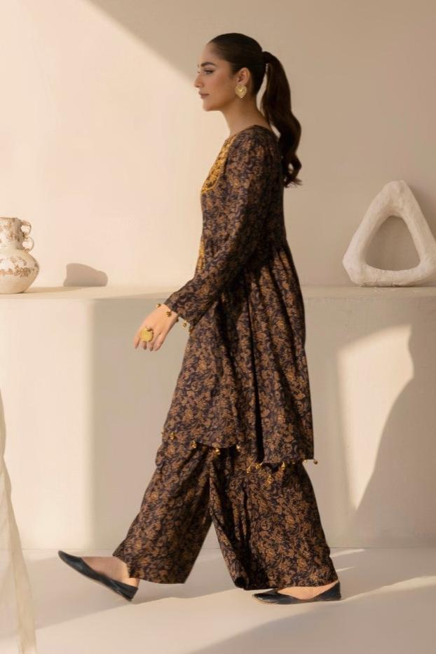 Mohagni | Winter Collection | DZP-01 by Mohagni - Designer Dress - Type: Ladies Clothes - Available at Libayah - 100% Original