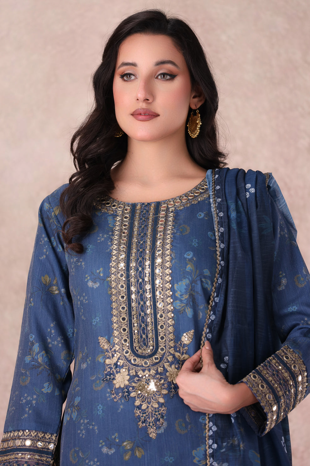 Mohagni | Winter Collection |  BLS-103 by Mohagni - Designer Dress - Type: Ladies Clothes - Available at Libayah - 100% Original