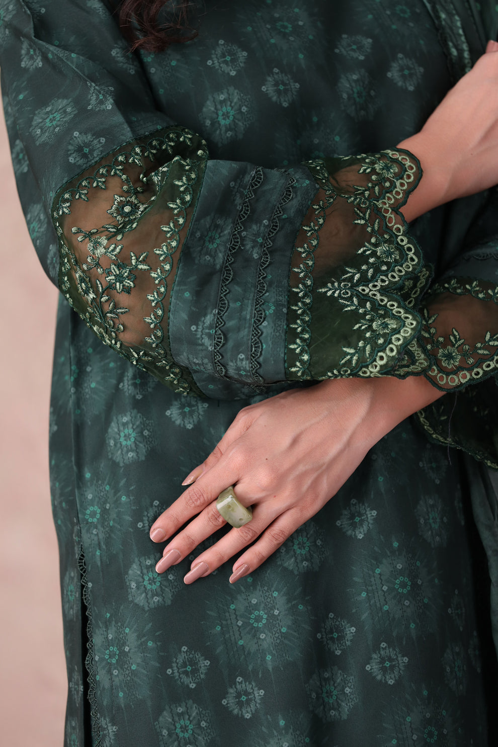 Mohagni | Winter Collection |  PLS-142 3PC by Mohagni - Designer Dress - Type: Ladies Clothes - Available at Libayah - 100% Original