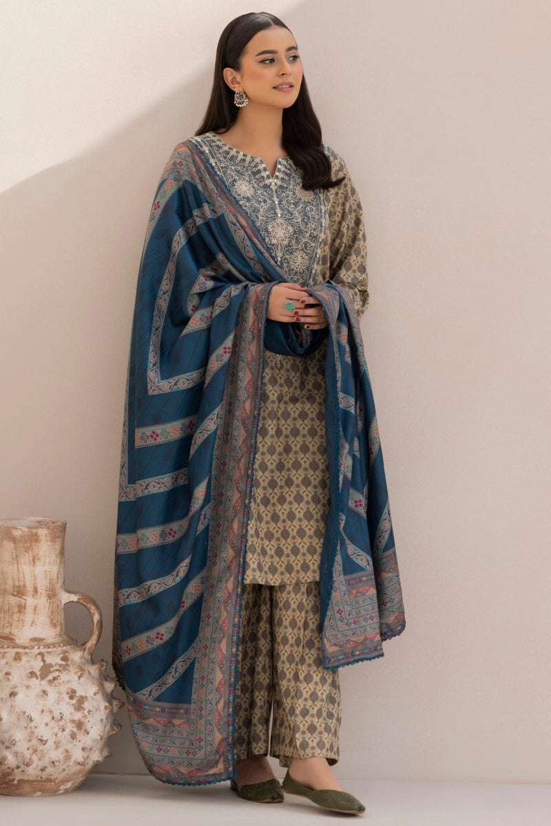 Mohagni | Winter Collection |  DZP-12 3PC by Mohagni - Designer Dress - Type: Ladies Clothes - Available at Libayah - 100% Original