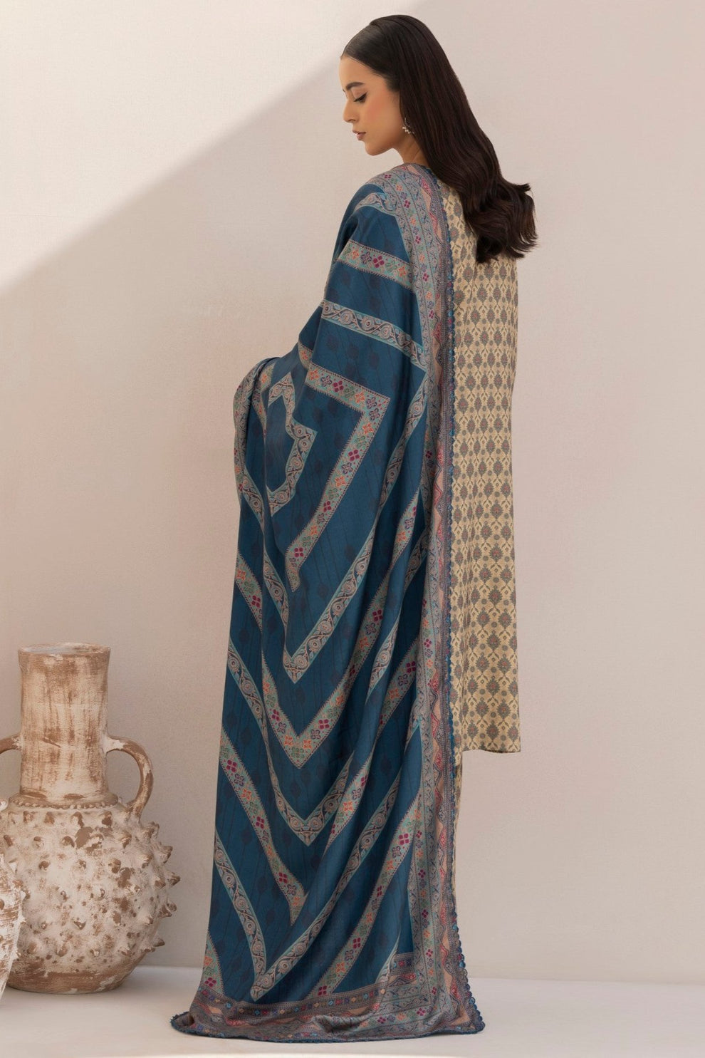 Mohagni | Winter Collection |  DZP-12 3PC by Mohagni - Designer Dress - Type: Ladies Clothes - Available at Libayah - 100% Original