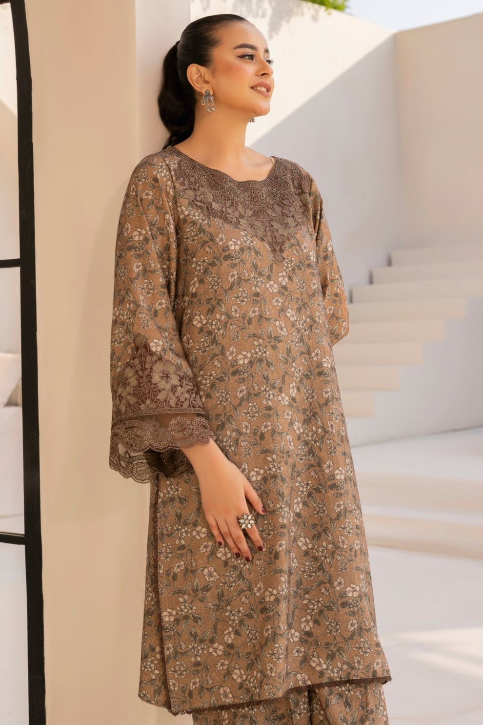 Mohagni | Winter Collection | DZP-13 2PC by Mohagni - Designer Dress - Type: Ladies Clothes - Available at Libayah - 100% Original