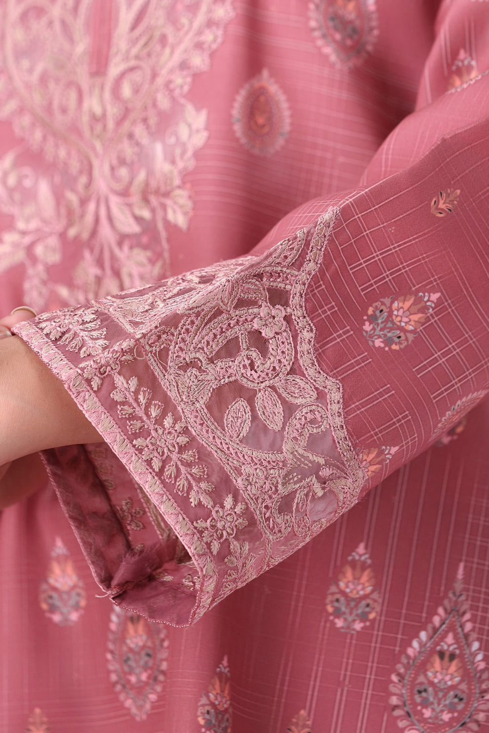 Mohagni | Winter Collection | PLS-147 3PC by Mohagni - Designer Dress - Type: Ladies Clothes - Available at Libayah - 100% Original