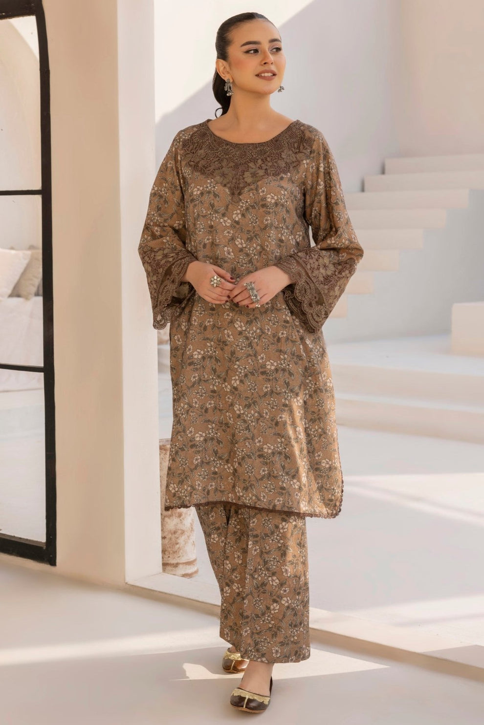 Mohagni | Winter Collection | DZP-13 2PC by Mohagni - Designer Dress - Type: Ladies Clothes - Available at Libayah - 100% Original