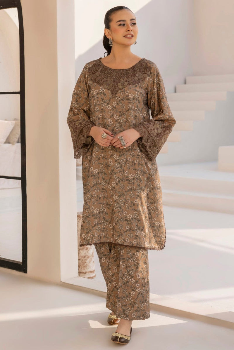 Mohagni | Winter Collection | DZP-13 2PC by Mohagni - Designer Dress - Type: Ladies Clothes - Available at Libayah - 100% Original