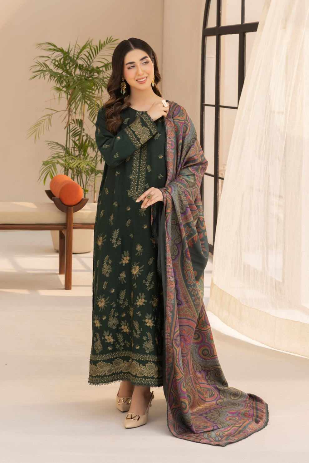 Mohagni | Winter Collection |  MWD-01 by Mohagni - Designer Dress - Type: Ladies Clothes - Available at Libayah - 100% Original