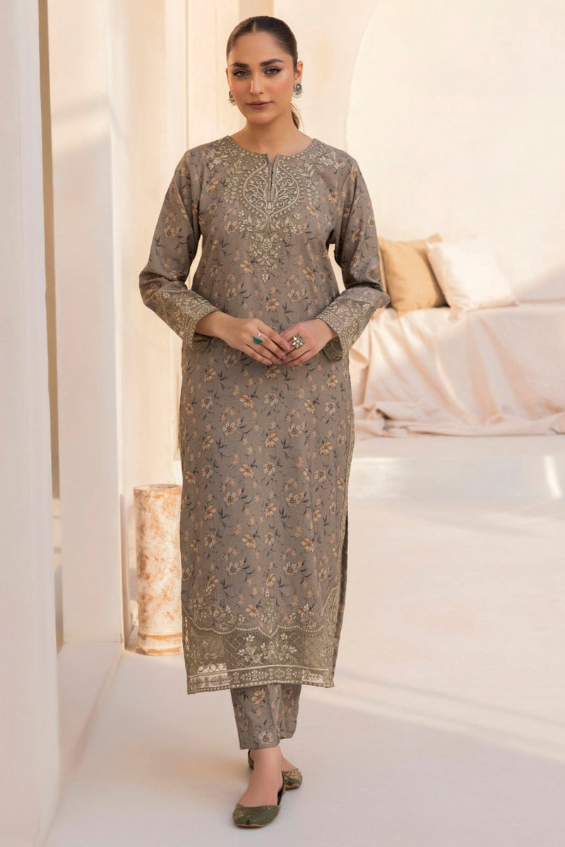 Mohagni | Winter Collection |  DZP-15 2 PC by Mohagni - Designer Dress - Type: Ladies Clothes - Available at Libayah - 100% Original
