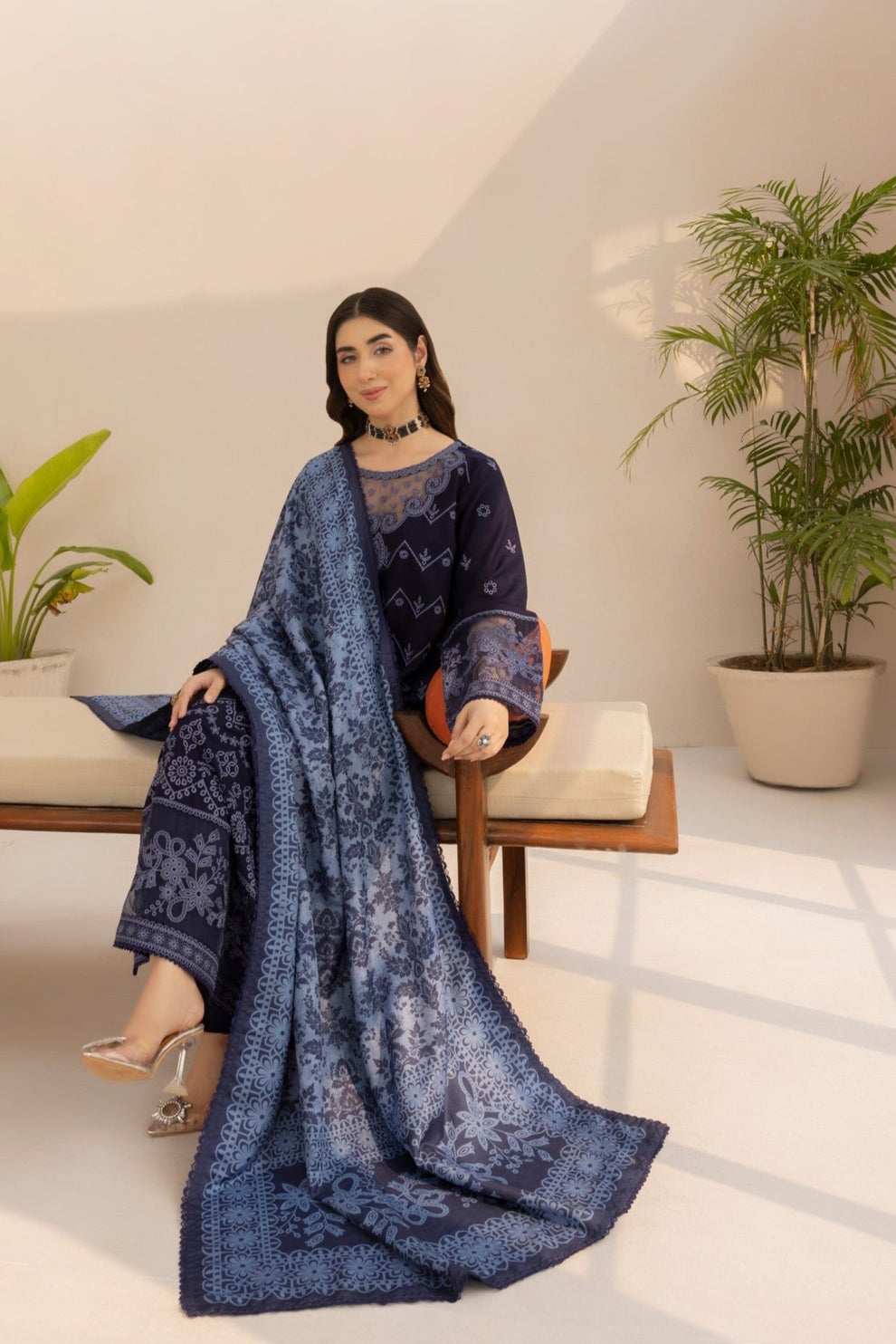 Mohagni | Winter Collection | MWD-08 by Mohagni - Designer Dress - Type: Ladies Clothes - Available at Libayah - 100% Original