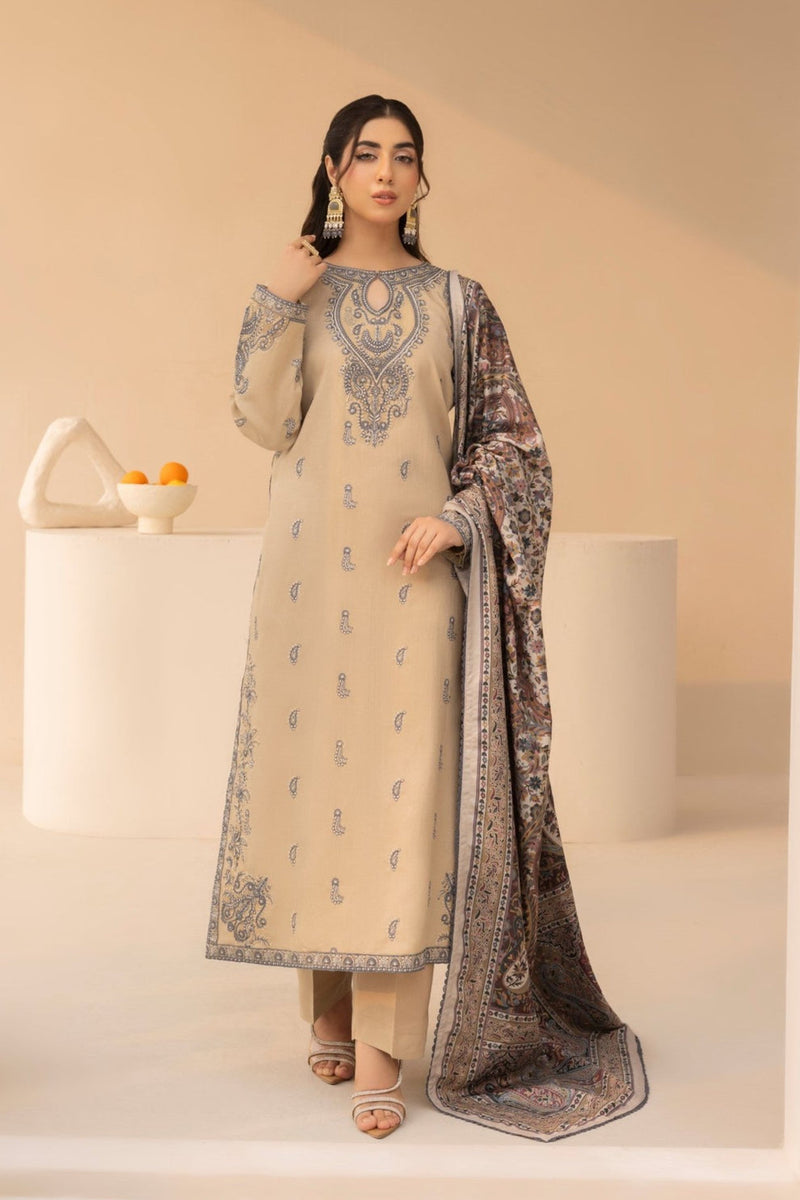 Mohagni | Winter Collection |  MWD-04 by Dhanak - Designer Dress - Type: Ladies Clothes - Available at Libayah - 100% Original