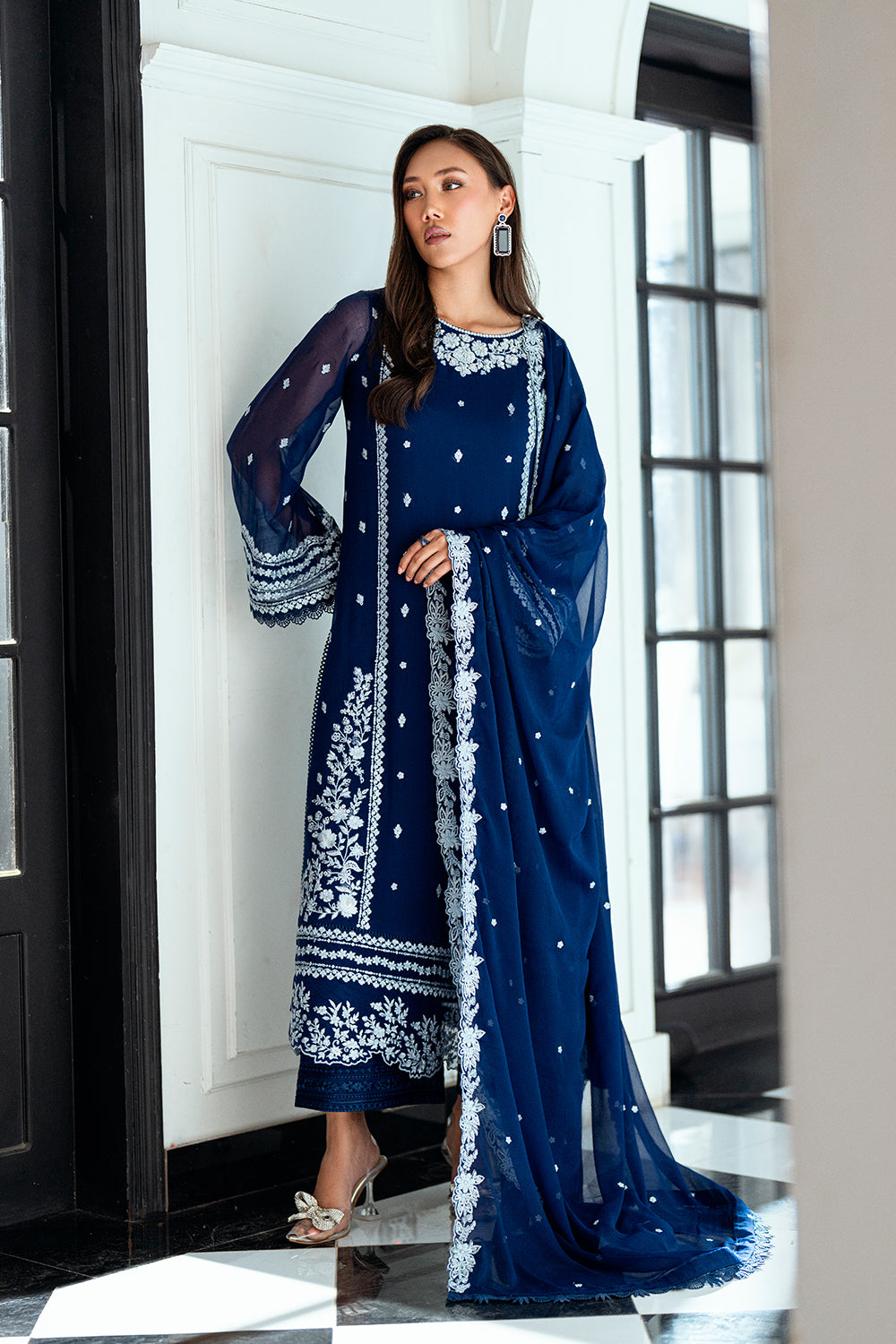 Azure | Ensembles | Moon Light by Azure - Designer Dress  - Type : Ladies Clothes - Available at Libayah - 100% Original 