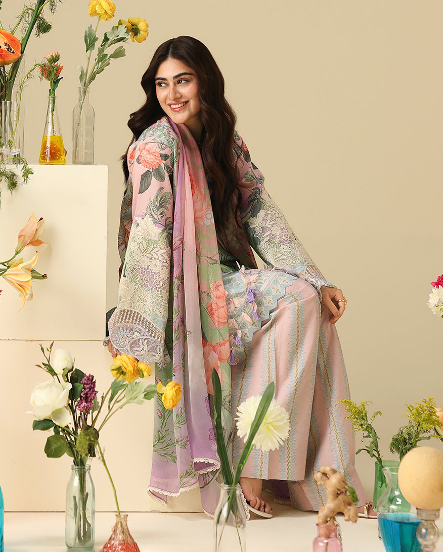 Afrozeh | Basic Pret 26 RTW | NACRE by Afrozeh - Designer Dress  - Type : Ladies Clothes - Available at Libayah - 100% Original 