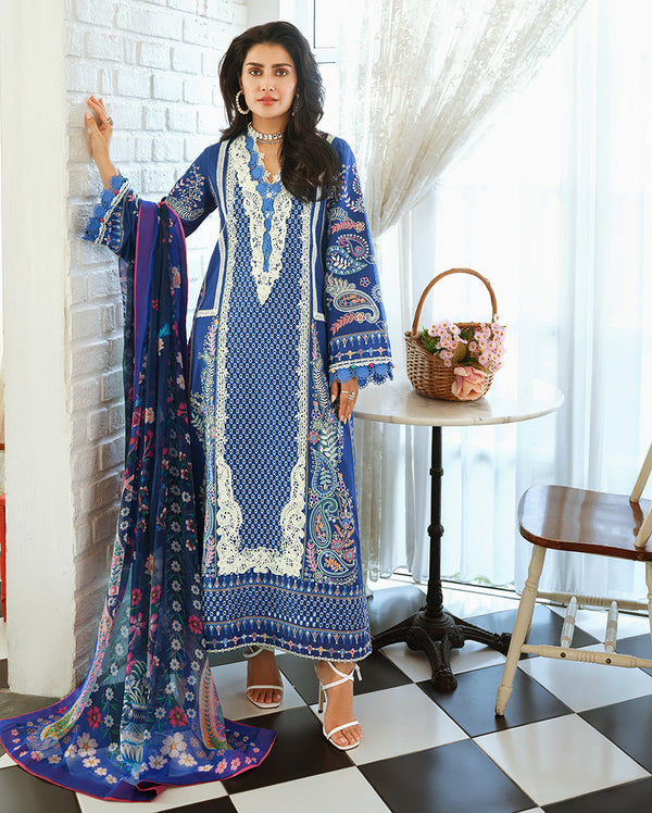 Mushq | Amoi Luxury Lawn | Moonlit Dreams - by Libayah - Registered Vendor of : Mushq - 100% Original Designer Dress