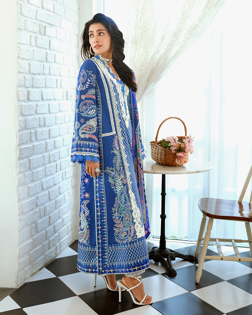 Mushq | Amoi Luxury Lawn | Moonlit Dreams - by Libayah - Registered Vendor of : Mushq - 100% Original Designer Dress