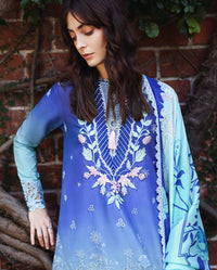 Mushq | Solace Ombre Chikankari | Moonlit Ease - by Libayah - Registered Vendor of : Mushq - 100% Original Designer Dress