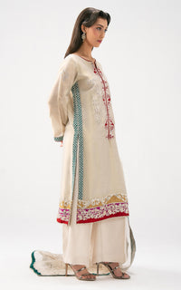 Afrozeh | Basic Pret 26 RTW | NACRE by Afrozeh - Designer Dress  - Type : Ladies Clothes - Available at Libayah - 100% Original 