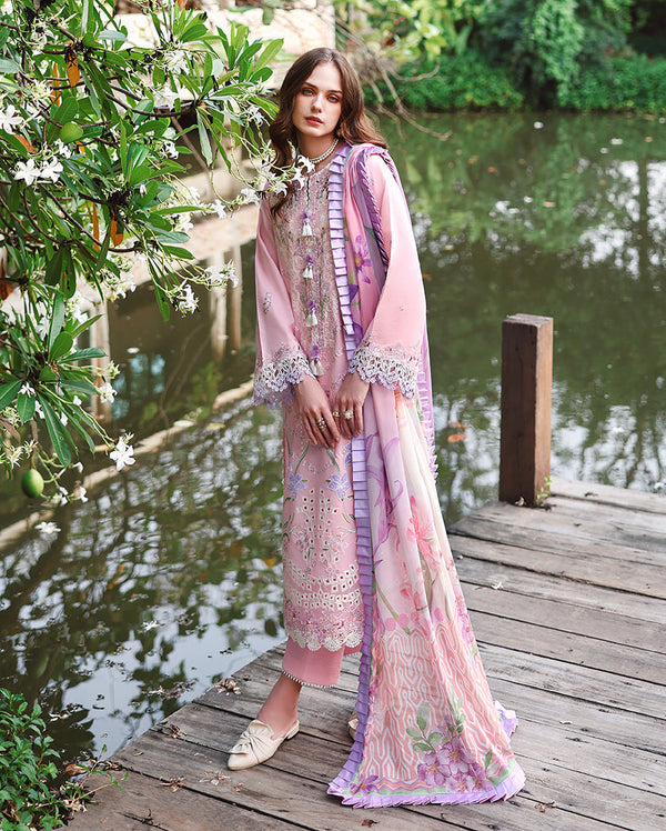 Mushq | The Secret Garden Lawn | Moonpetal by Mushq - Designer Dress  - Type : Ladies Clothes - Available at Libayah - 100% Original 