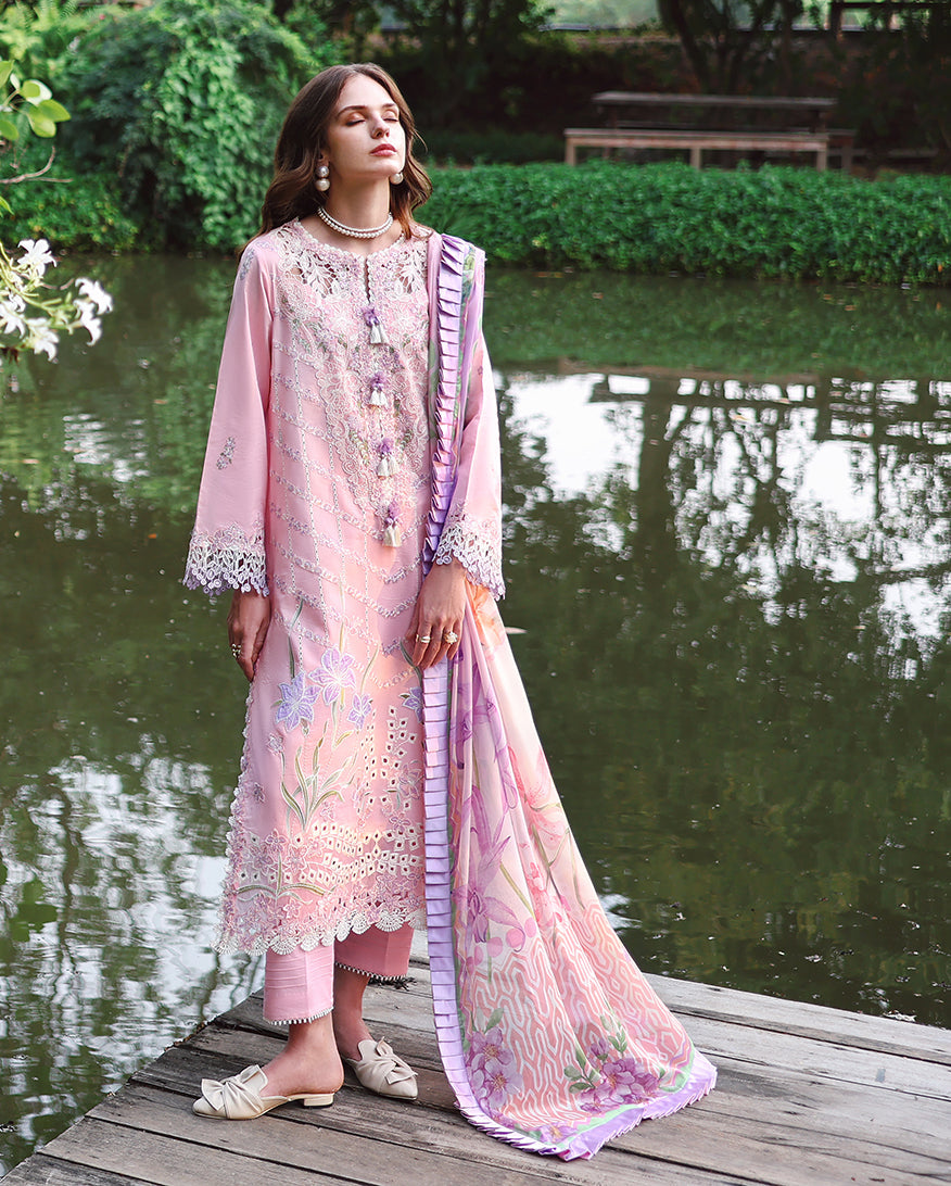 Mushq | The Secret Garden Lawn | Moonpetal by Mushq - Designer Dress  - Type : Ladies Clothes - Available at Libayah - 100% Original 