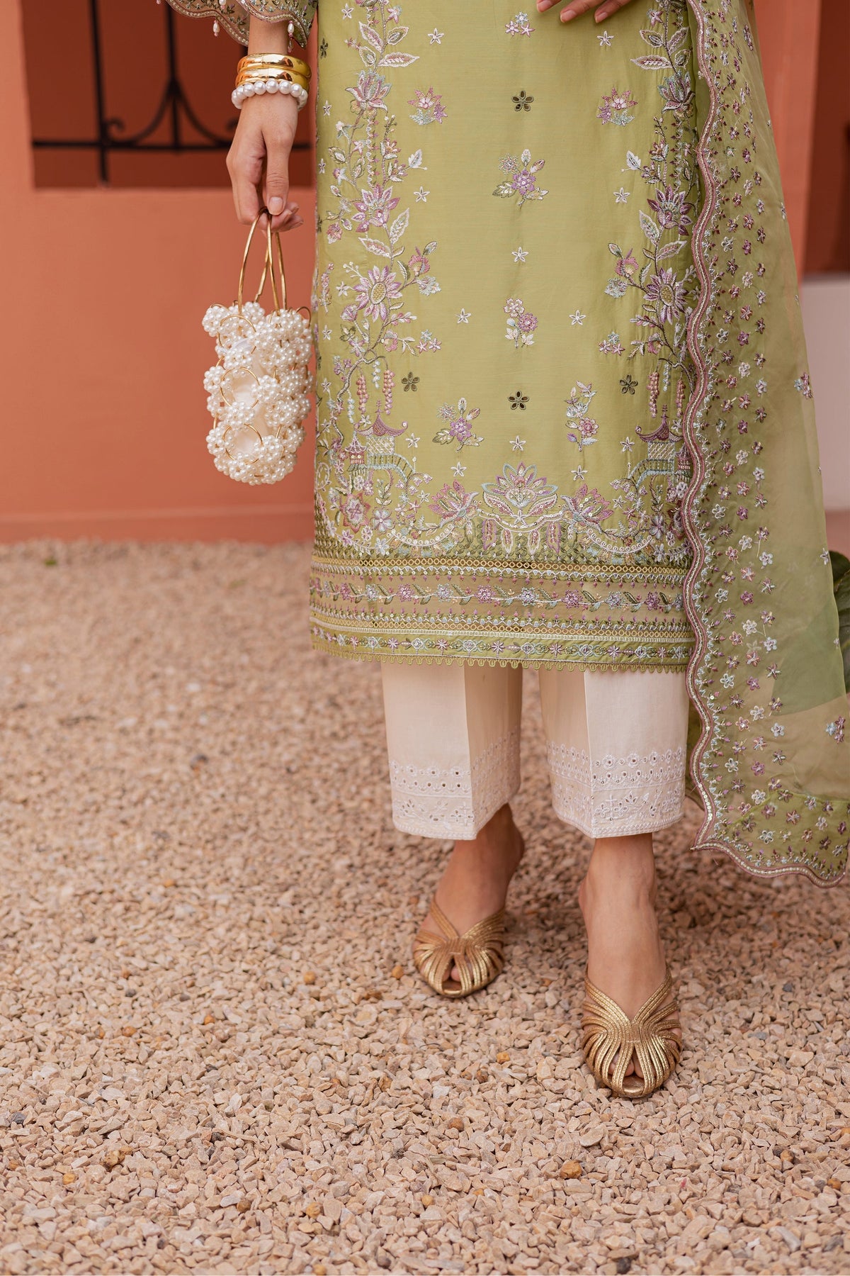Batik | Festive Eid 26 | Mor Bagh - by Libayah - Registered Vendor of : Batik - 100% Original Designer Dress