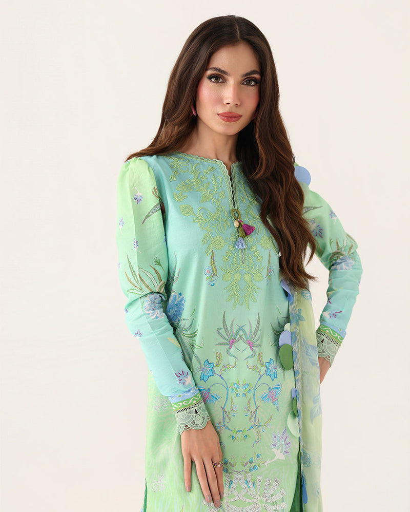 Roheenaz | Rosette Lawn | Morning Dew - Designer Dress - Type : Ladies Clothes - Available at Libayah - 100% Original