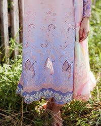 Mushq | Solace Ombre Chikankari | Morning Veil - by Libayah - Registered Vendor of : Mushq - 100% Original Designer Dress