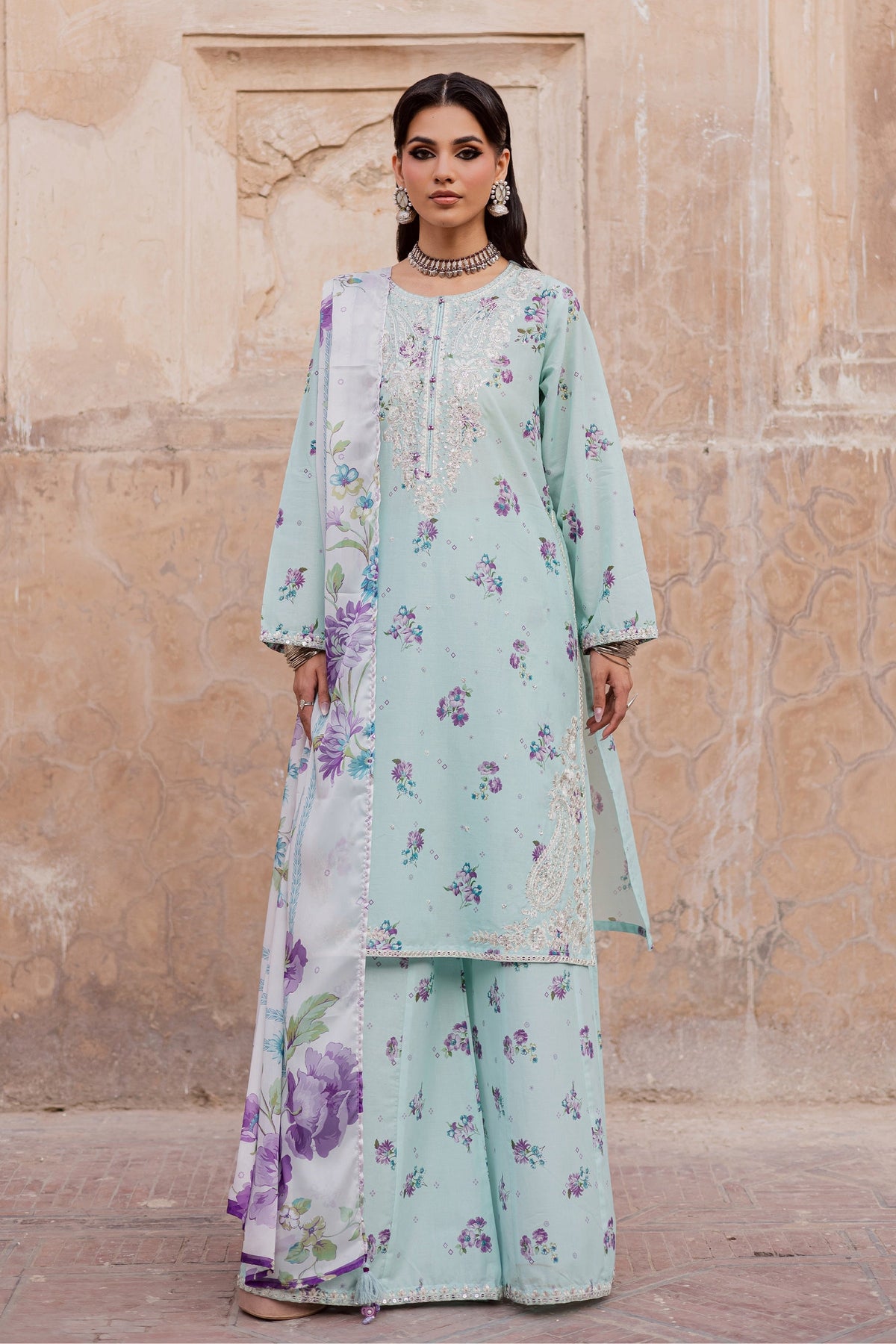 Batik | Festive Eid 26 | Morticia by Batik - Designer Dress  - Type : Ladies Clothes - Available at Libayah - 100% Original 