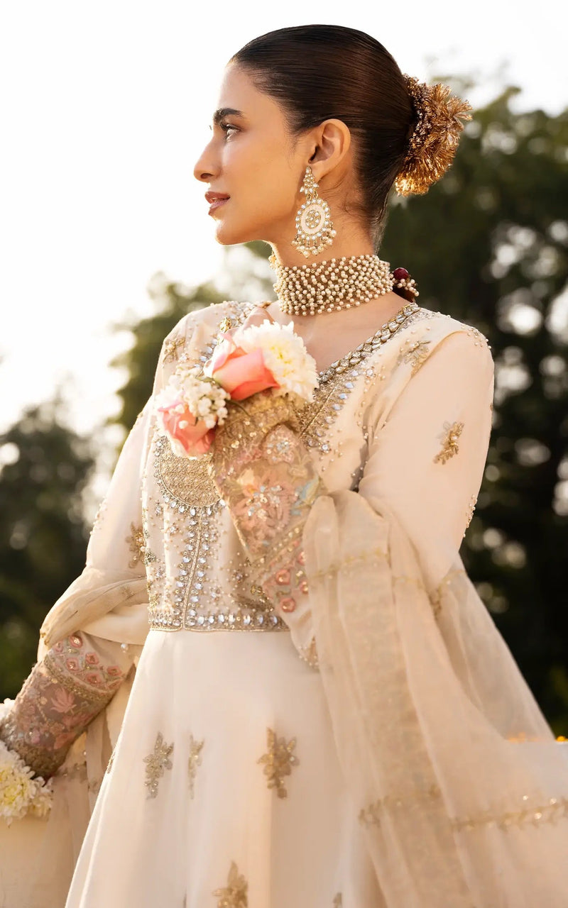 Asifa and Nabeel | Sunehri Eid 25 | Motia-(SEF25-08) by Asifa and Nabeel - Designer Dress - Type: Ladies Clothes - Available at Libayah - 100% Original