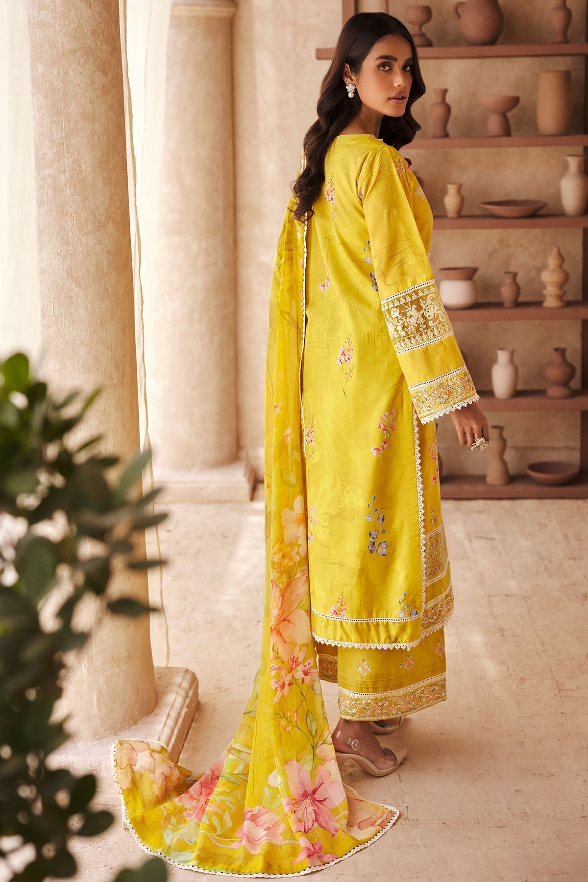 Motifz | Amal Luxury Lawn | 3741 by Motifz - Designer Dress - Type: Ladies Clothes - Available at Libayah - 100% Original