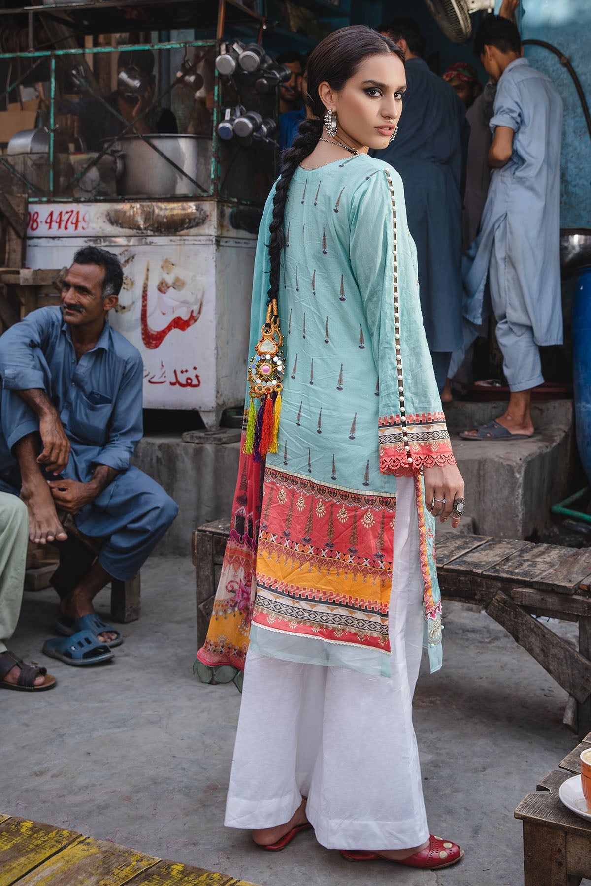 Motifz | Amal Luxury Lawn | 2936 by Motifz - Designer Dress - Type: Ladies Clothes - Available at Libayah - 100% Original