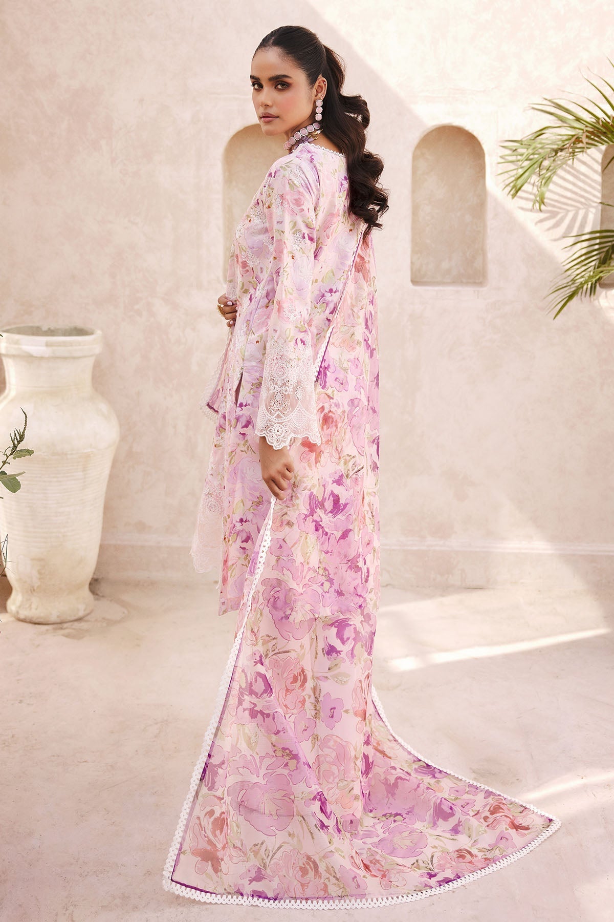 Motifz | Amal Luxury Lawn | 3738 by Motifz - Designer Dress - Type: Ladies Clothes - Available at Libayah - 100% Original