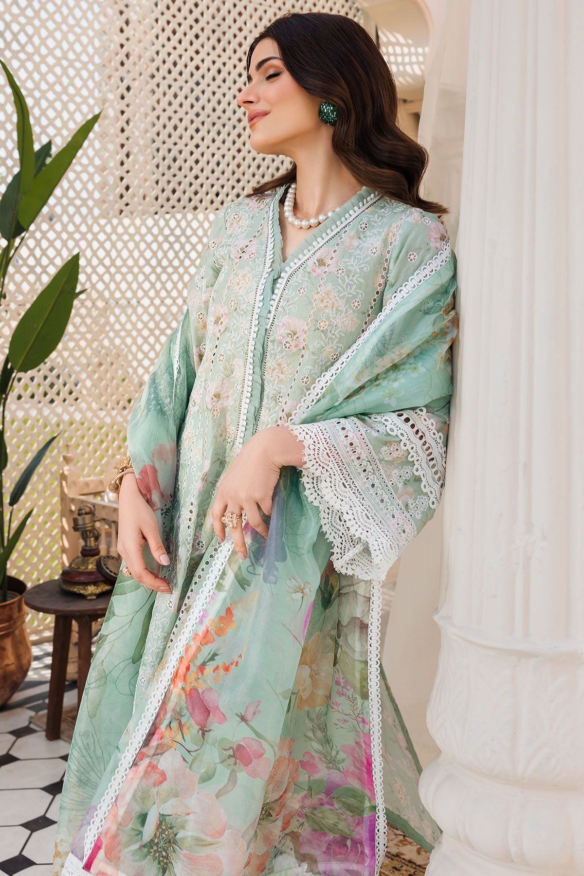 Motifz | Amal Luxury Lawn | 4624 by Motifz - Designer Dress - Type: Ladies Clothes - Available at Libayah - 100% Original