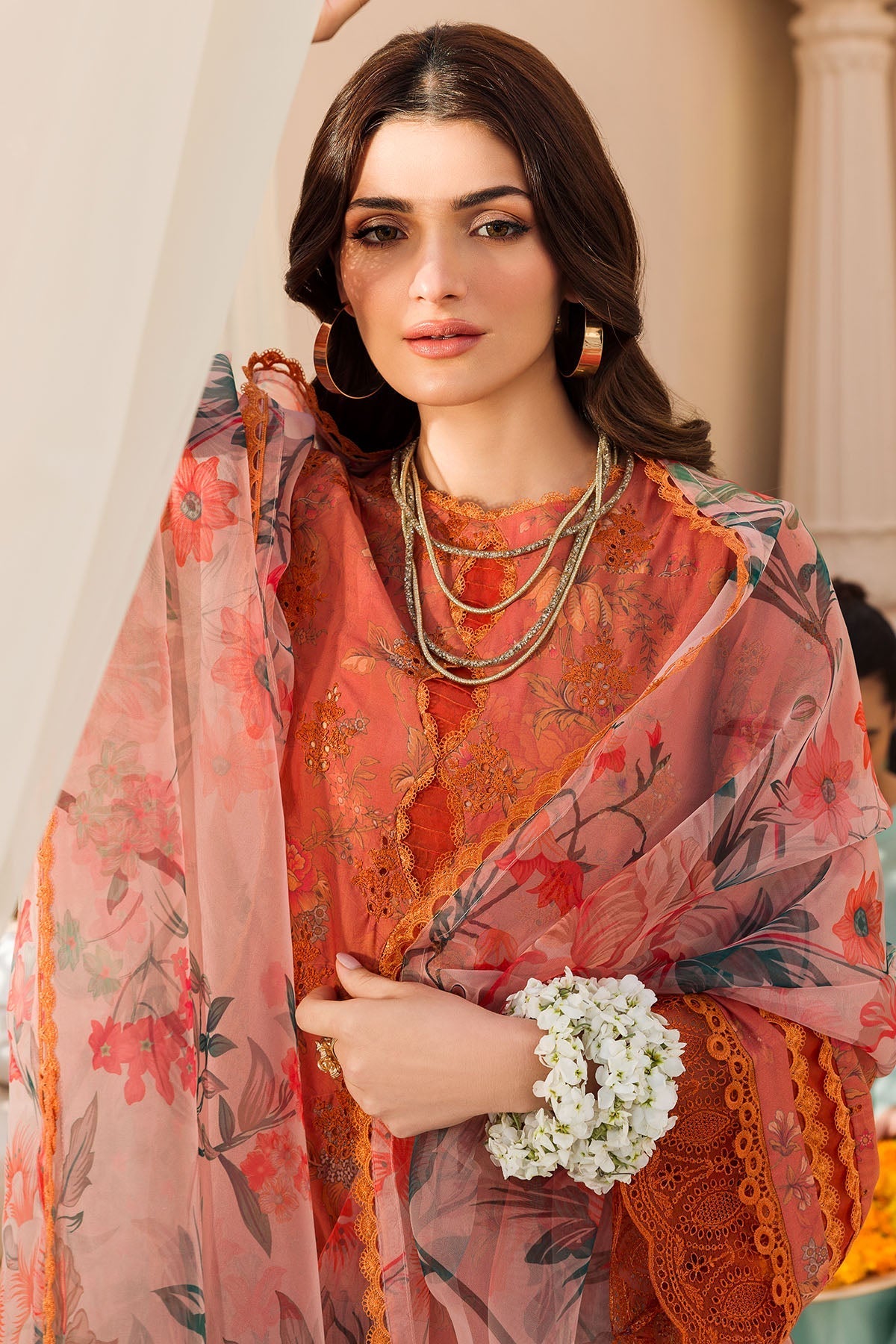 Motifz | Amal Luxury Lawn | 4626 by Motifz - Designer Dress - Type: Ladies Clothes - Available at Libayah - 100% Original