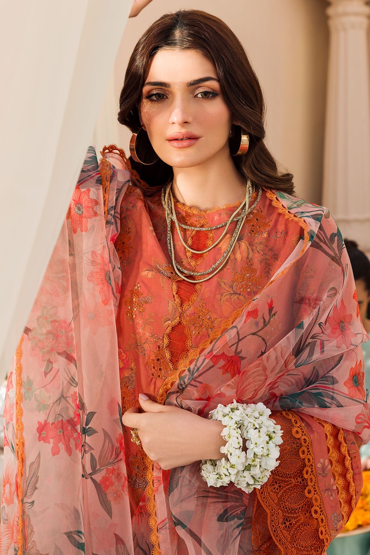 Motifz | Amal Luxury Lawn | 4626 by Motifz - Designer Dress - Type: Ladies Clothes - Available at Libayah - 100% Original