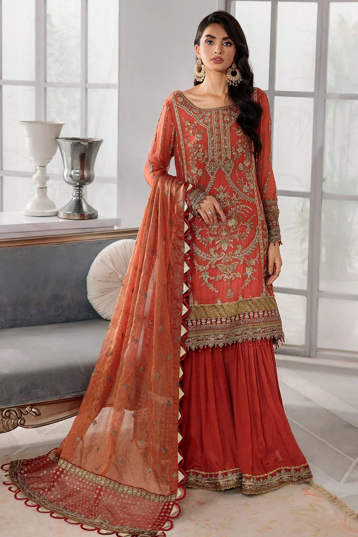 Motifz | Premium Embroidered Formals 24 | 3392 by Motifz - Designer Dress - Type: Ladies Clothes - Available at Libayah - 100% Original
