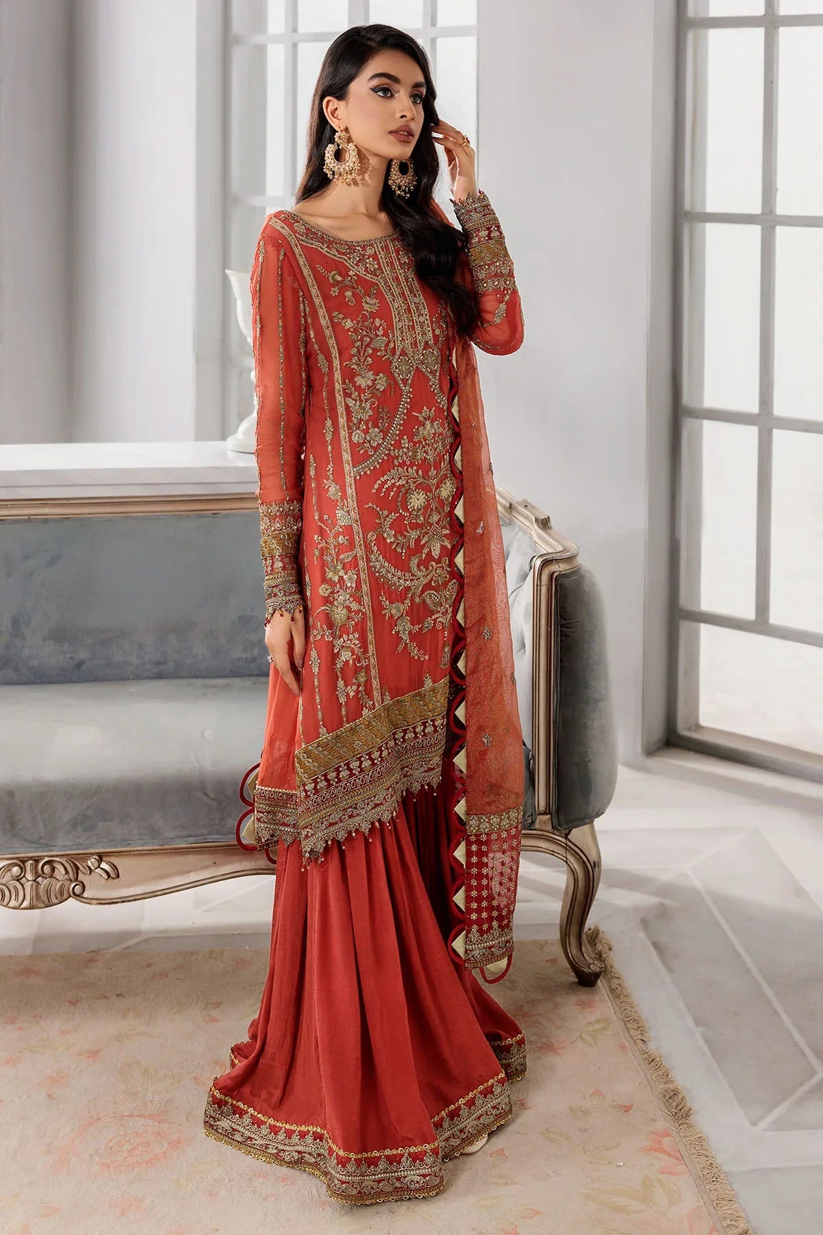 Motifz | Premium Embroidered Formals 24 | 3392 by Motifz - Designer Dress - Type: Ladies Clothes - Available at Libayah - 100% Original