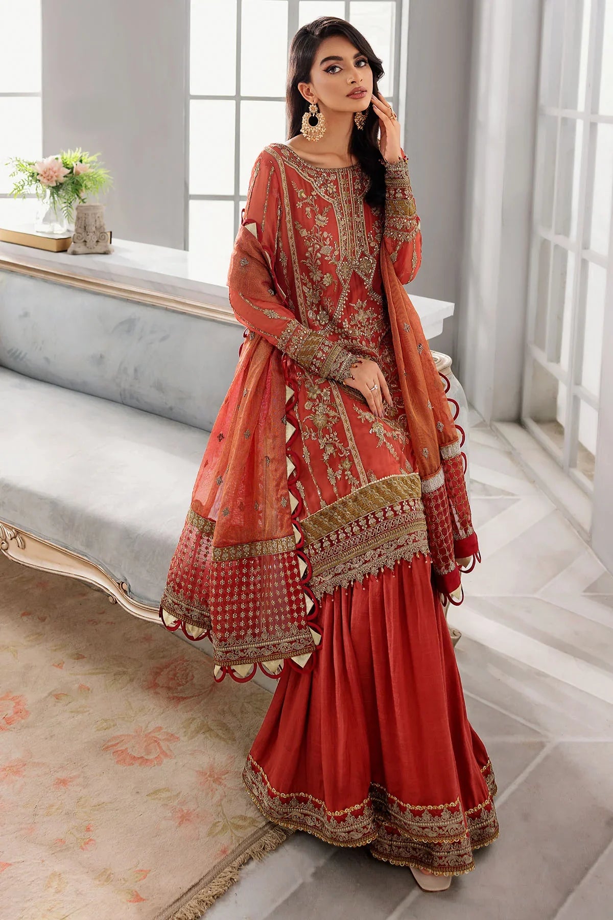 Motifz | Premium Embroidered Formals 24 | 3392 by Motifz - Designer Dress - Type: Ladies Clothes - Available at Libayah - 100% Original