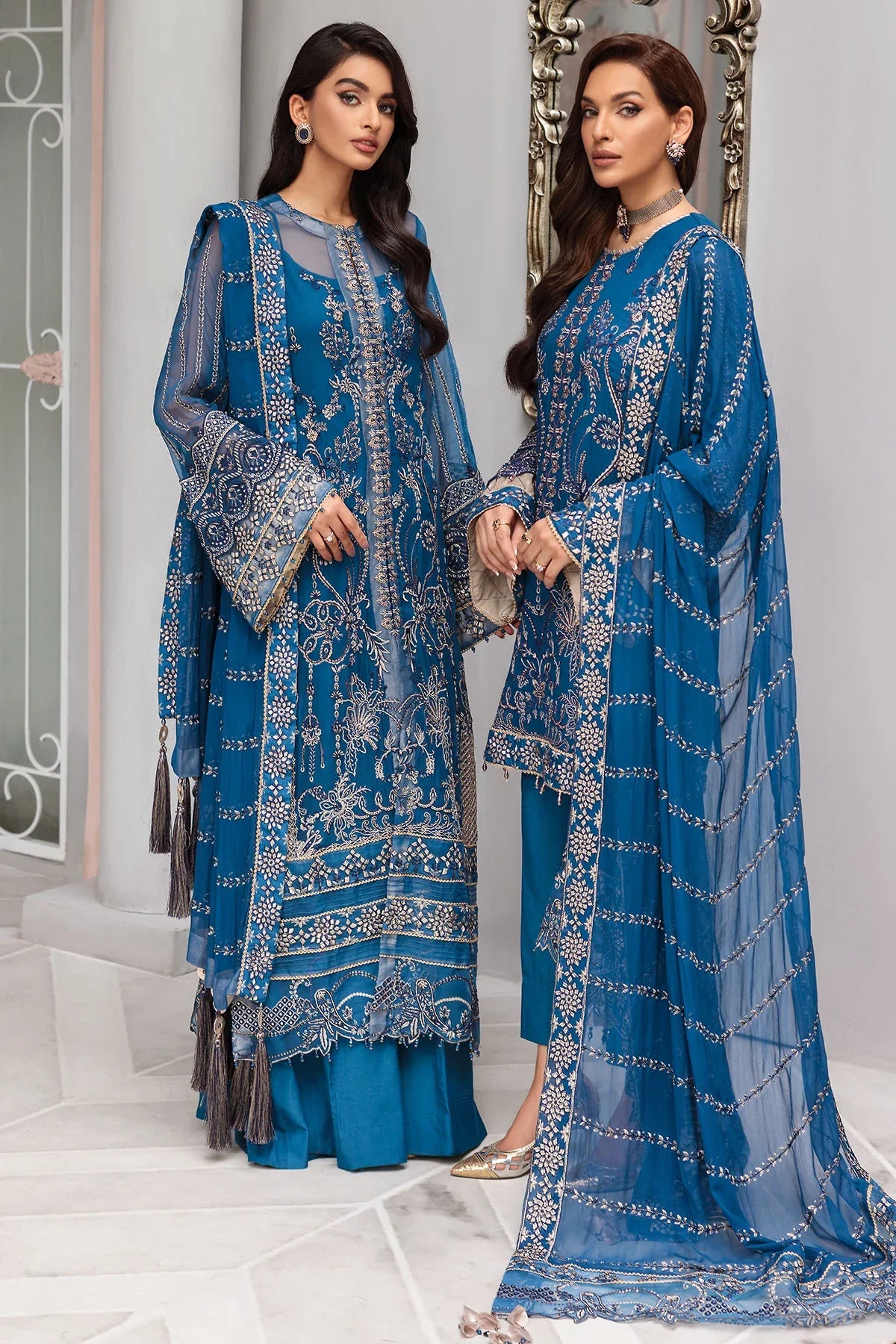Motifz | Premium Embroidered Formals 24 | 3395 by Motifz - Designer Dress - Type: Ladies Clothes - Available at Libayah - 100% Original