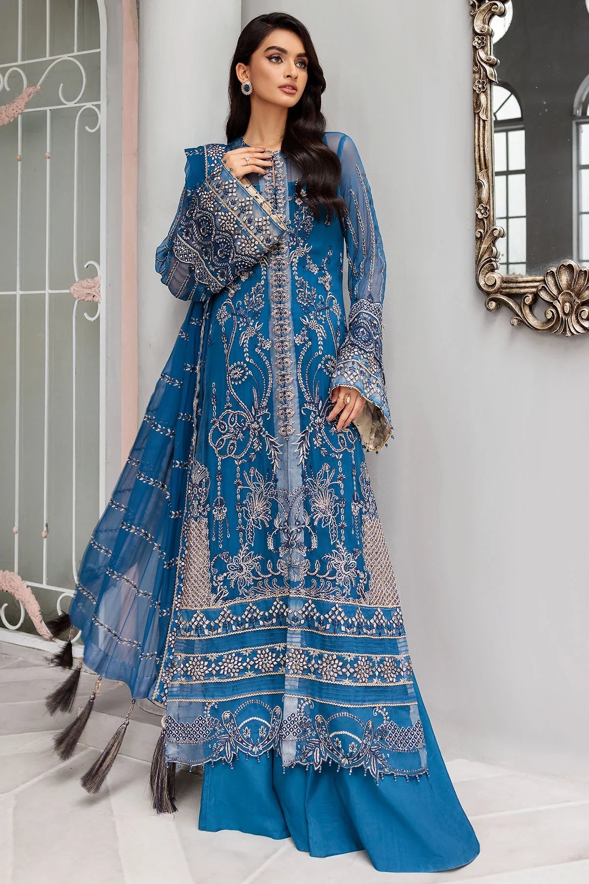 Motifz | Premium Embroidered Formals 24 | 3395 by Motifz - Designer Dress - Type: Ladies Clothes - Available at Libayah - 100% Original