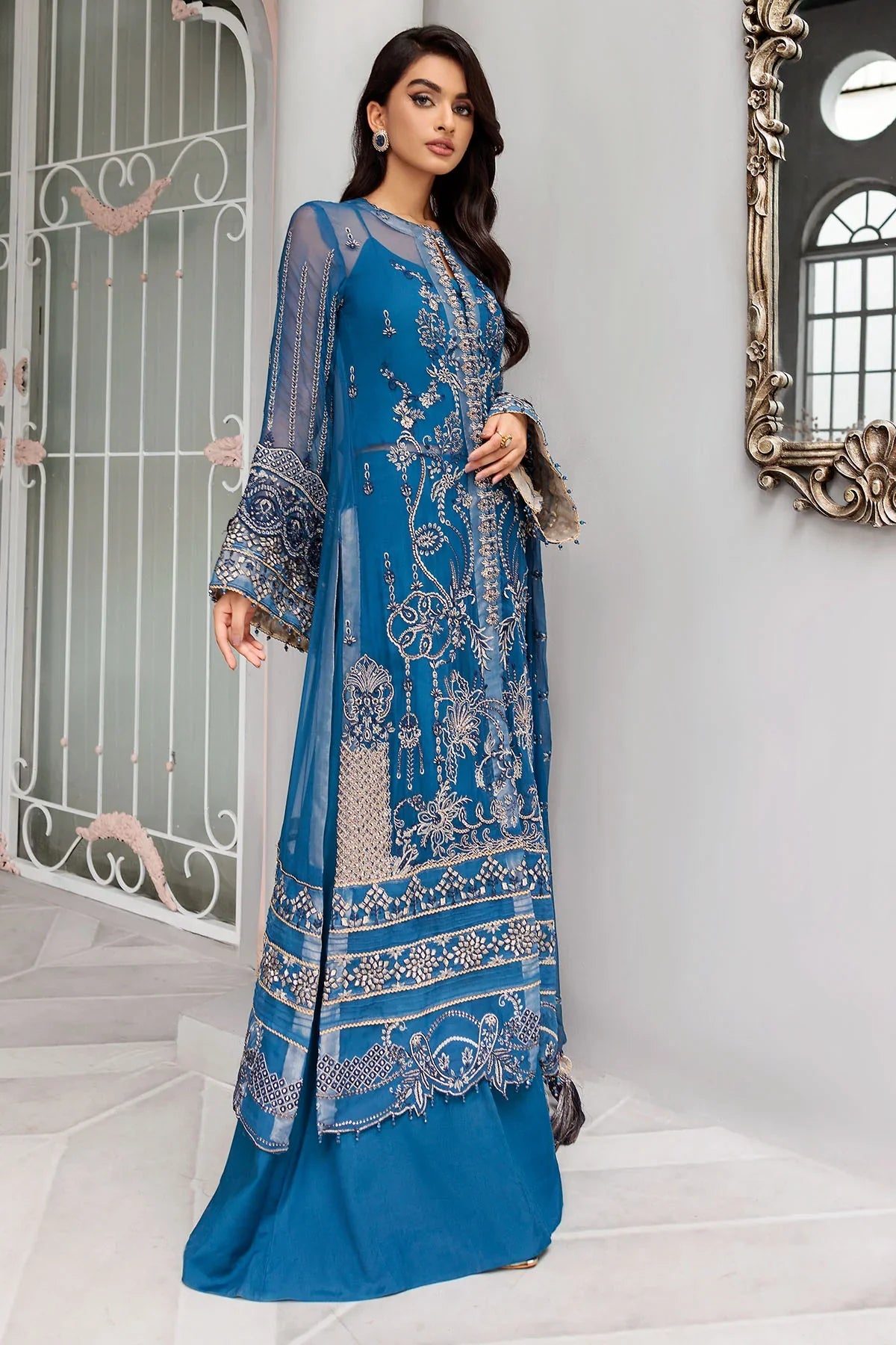 Motifz | Premium Embroidered Formals 24 | 3395 by Motifz - Designer Dress - Type: Ladies Clothes - Available at Libayah - 100% Original