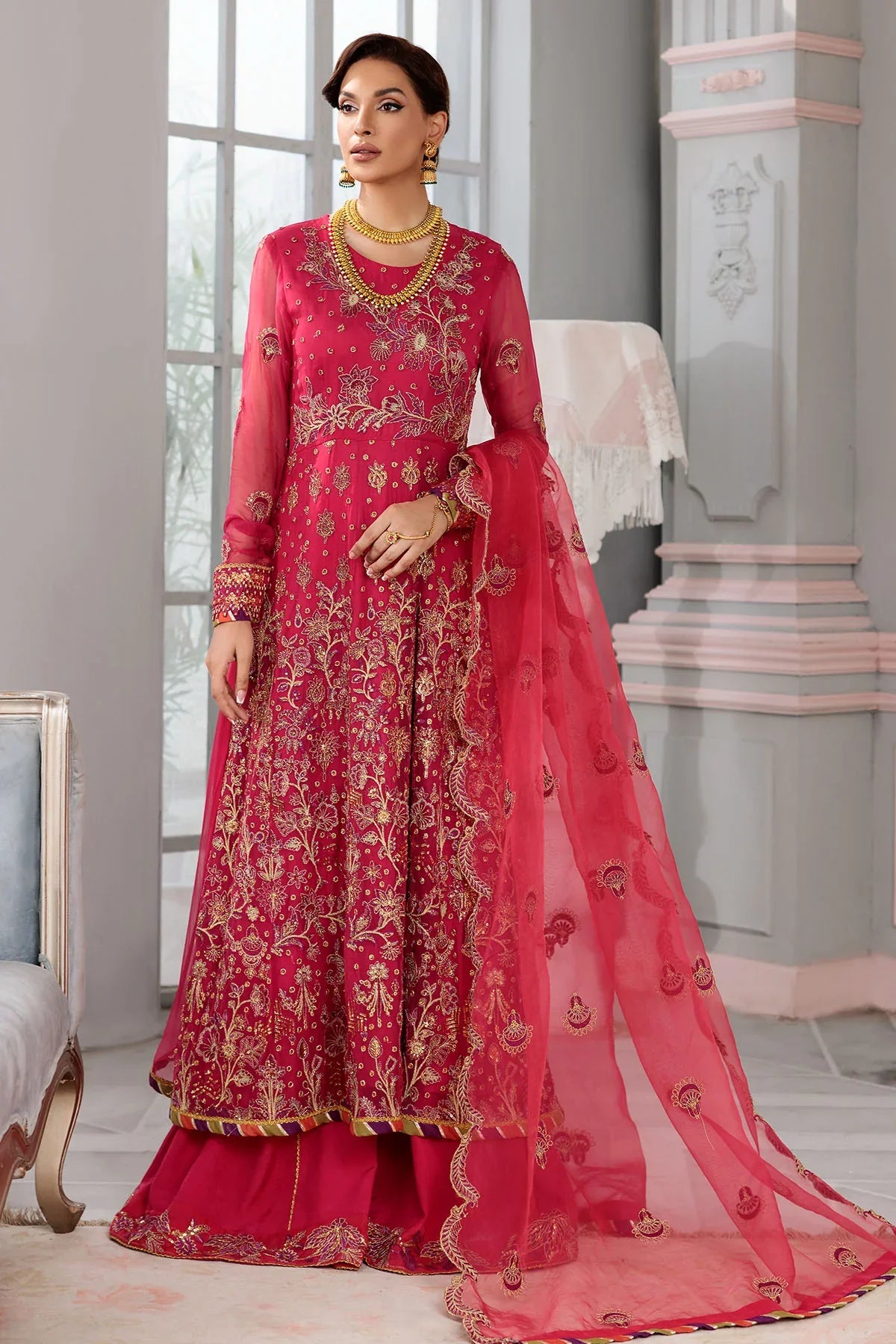Motifz | Premium Embroidered Formals 24 | 3397 by Motifz - Designer Dress - Type: Ladies Clothes - Available at Libayah - 100% Original