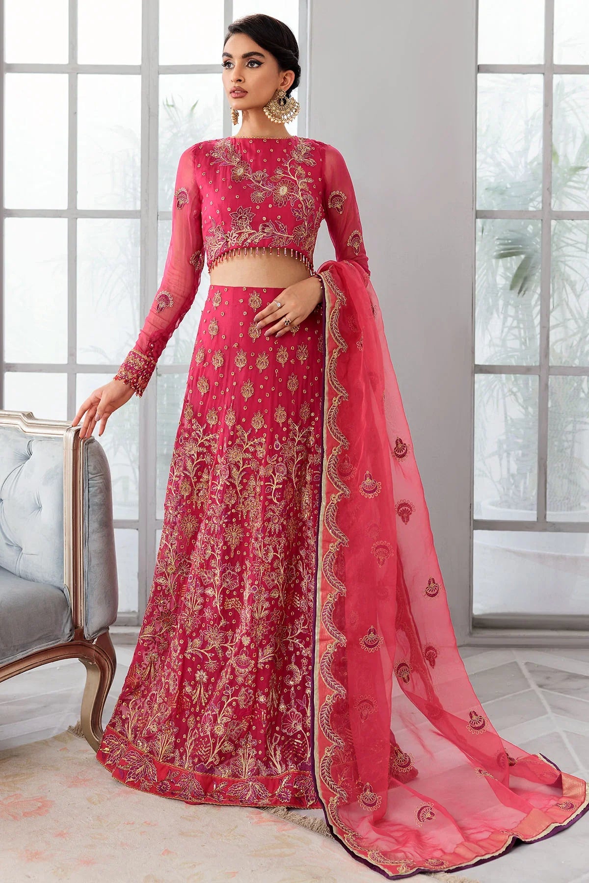 Motifz | Premium Embroidered Formals 24 | 3397 by Motifz - Designer Dress - Type: Ladies Clothes - Available at Libayah - 100% Original