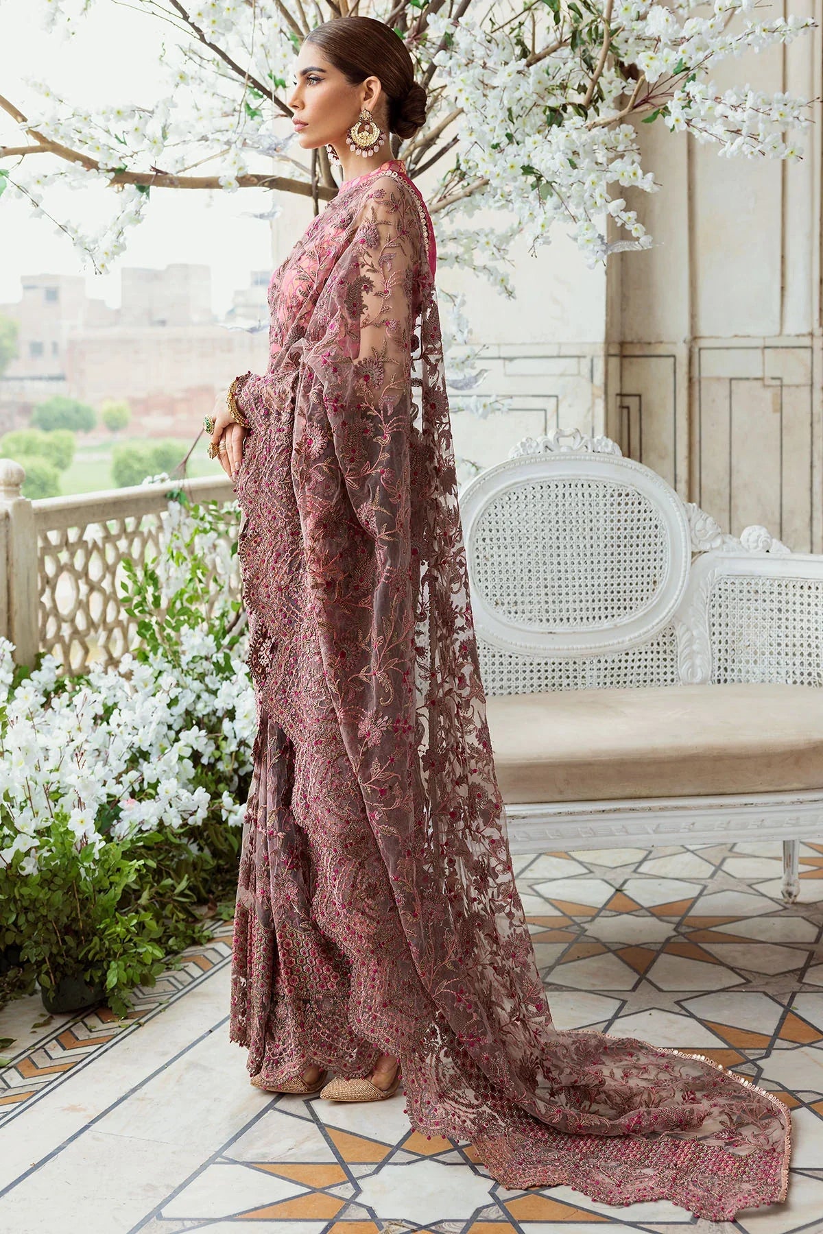 Motifz | Premium Embroidered Formals 24 | 3185 by Motifz - Designer Dress - Type: Ladies Clothes - Available at Libayah - 100% Original