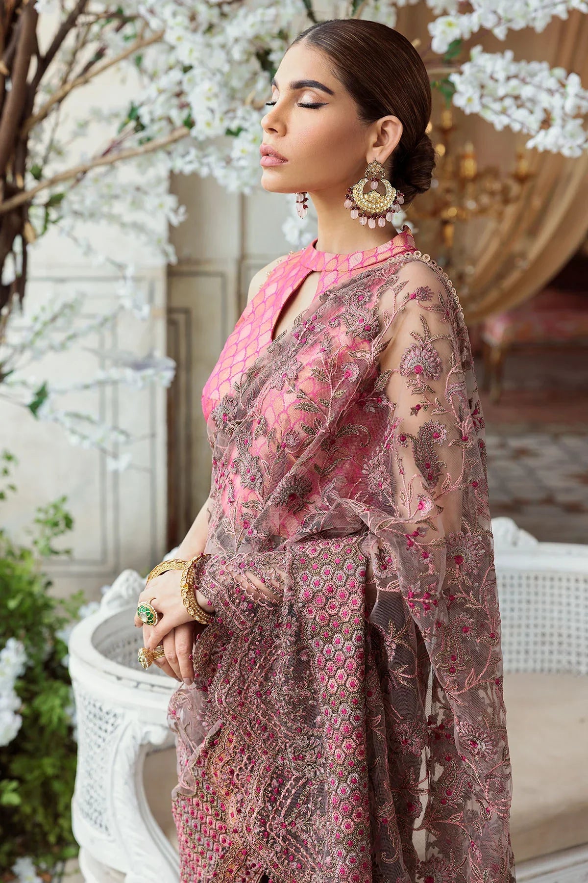 Motifz | Premium Embroidered Formals 24 | 3185 by Motifz - Designer Dress - Type: Ladies Clothes - Available at Libayah - 100% Original