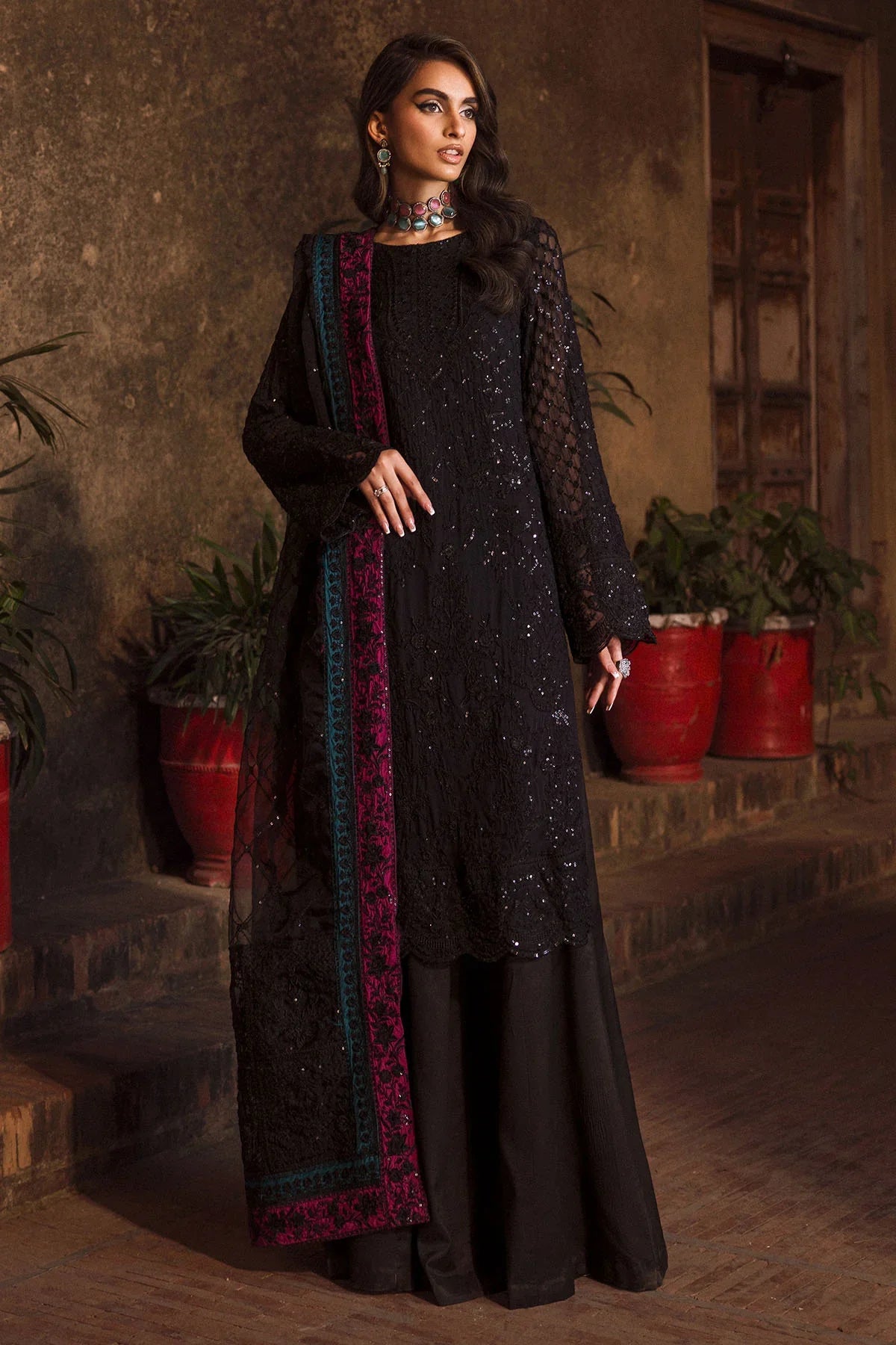 Motifz | Premium Embroidered Formals 24 | 4128 by Motifz - Designer Dress - Type: Ladies Clothes - Available at Libayah - 100% Original
