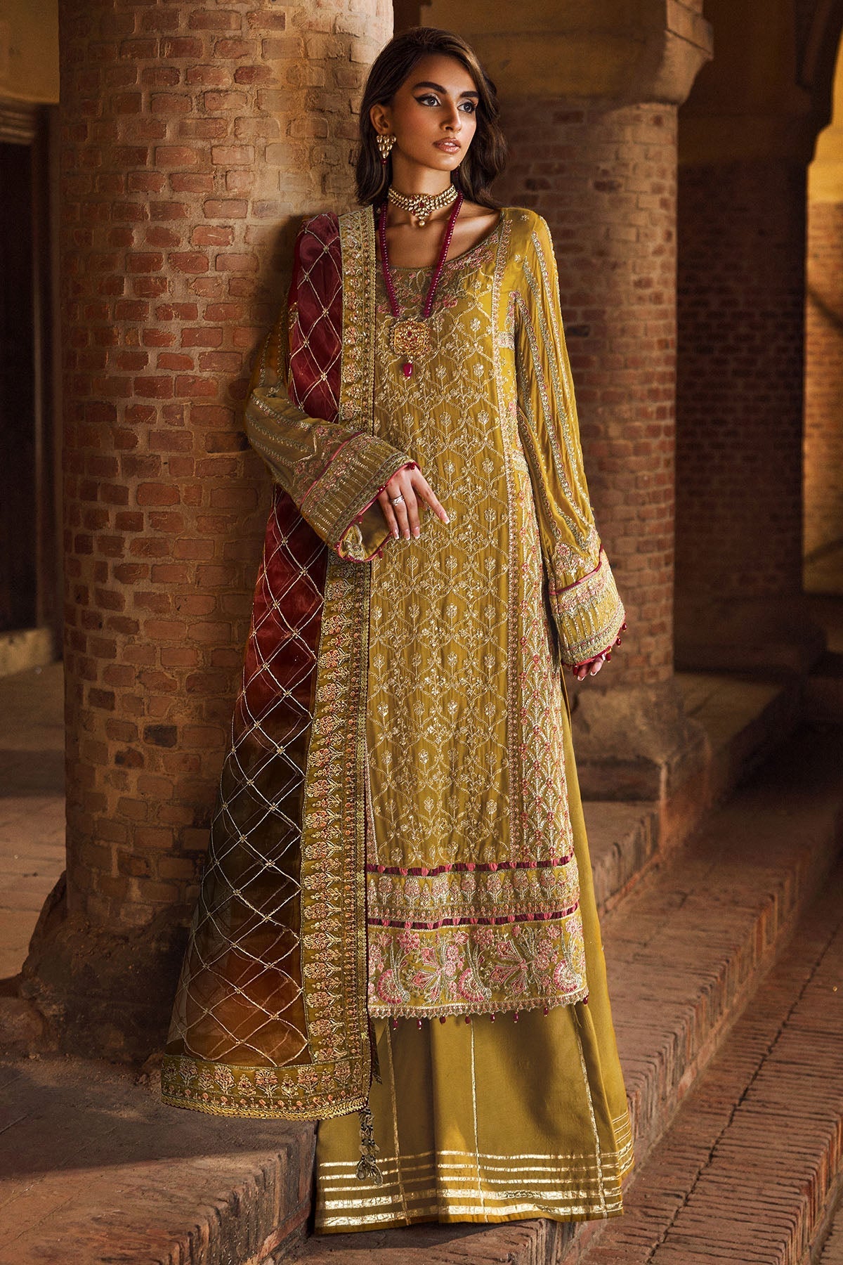 Motifz | Premium Embroidered Formals 24 | 4129 by Motifz - Designer Dress - Type: Ladies Clothes - Available at Libayah - 100% Original