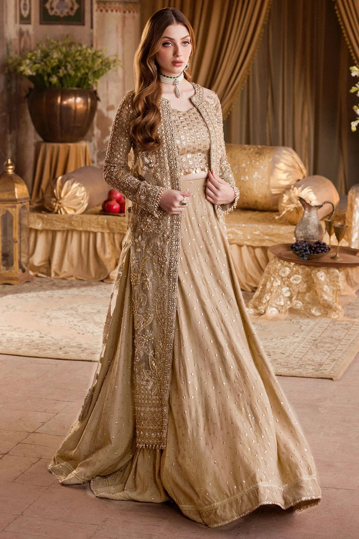 Motifz | Bridal Couture | 0003-KHAWAISH by Motifz - Designer Dress - Type: Ladies Clothes - Available at Libayah - 100% Original