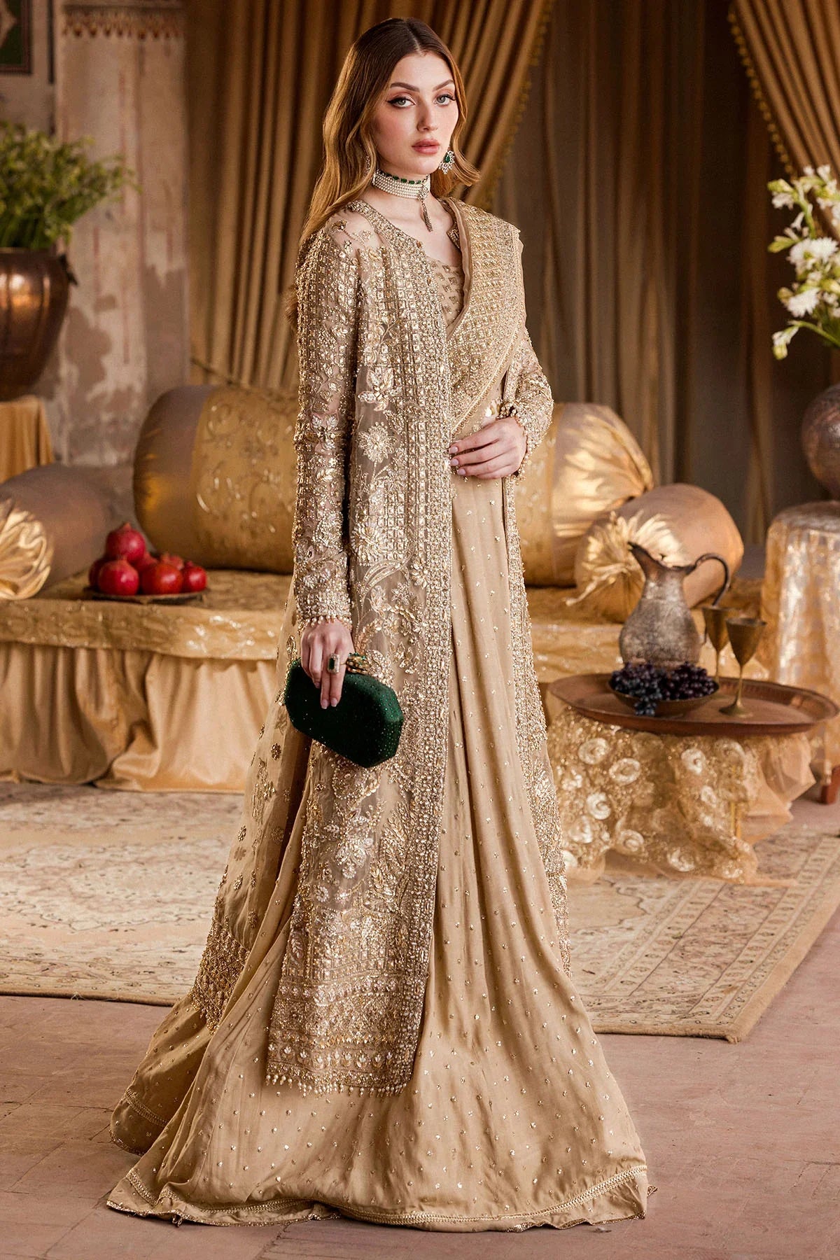 Motifz | Bridal Couture | 0003-KHAWAISH by Motifz - Designer Dress - Type: Ladies Clothes - Available at Libayah - 100% Original